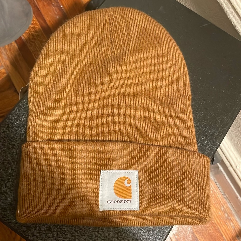 Winter hat/ mustard color